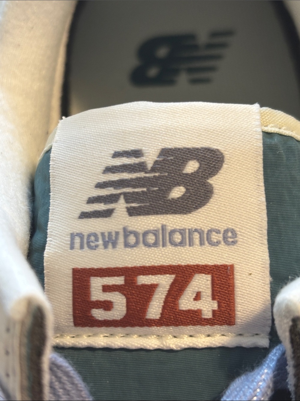 NEW New Balance 574 Dark Arctic Grey Sz 10.5 - Picture 7 of 9
